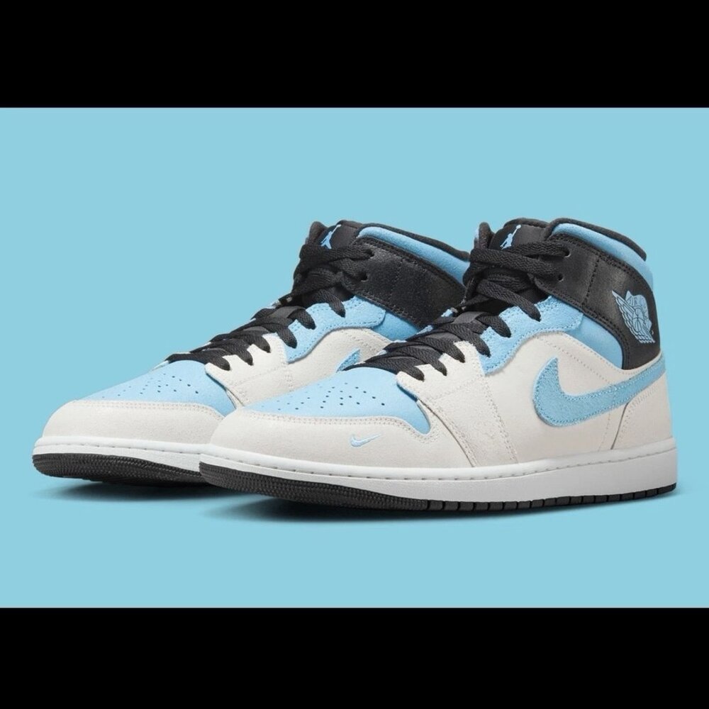 Nike Air Jordan 1 Mid SE Blue Chill Men’s Sizes Sneaker IM6567-121 NBY